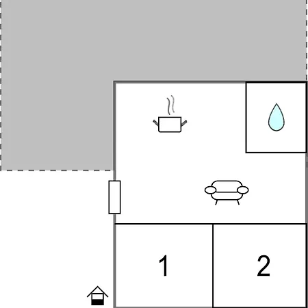 2 Bedroom Cozy In Apartman